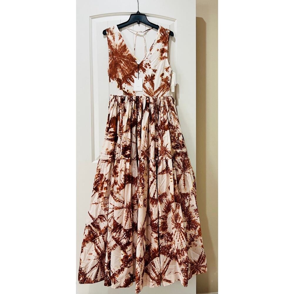 NWT❤️Anthro S/W/F V-Neck Maxi Dress szM - Picture 4 of 11